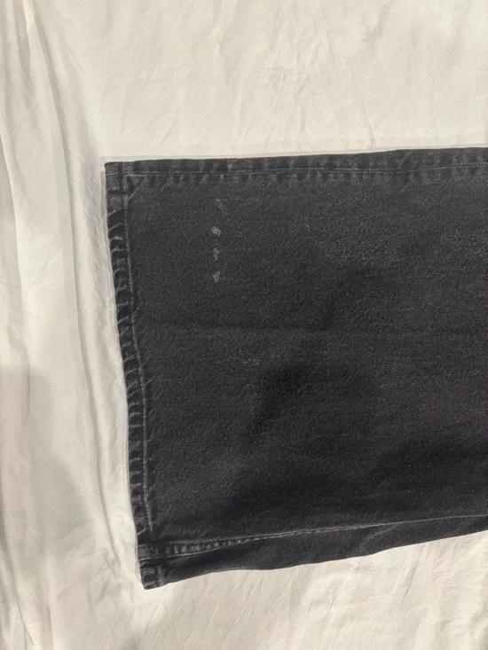 Free People Black Wide Leg Jeans - Picture 4 of 10